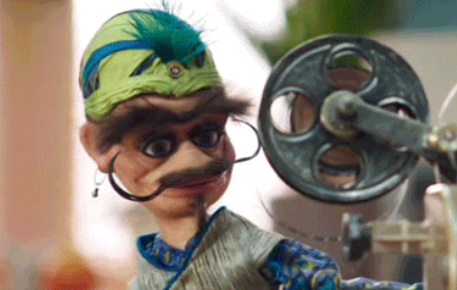 A photo of Babbas, a character from the TV series 'Yonderland'